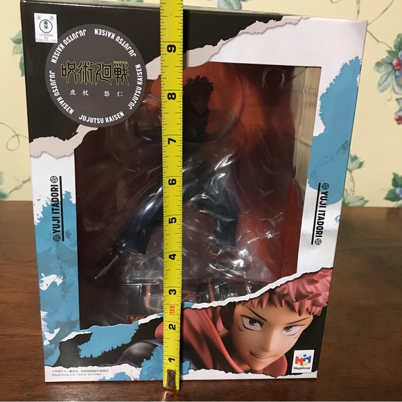 Jujutsu Kaisen MegaHouse Anime Figure Yuji Itadori NIB - Picture 9 of 11